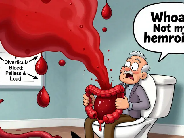 Lower GI Bleeding: Diverticula, Angiodysplasia, and How Doctors Diagnose It